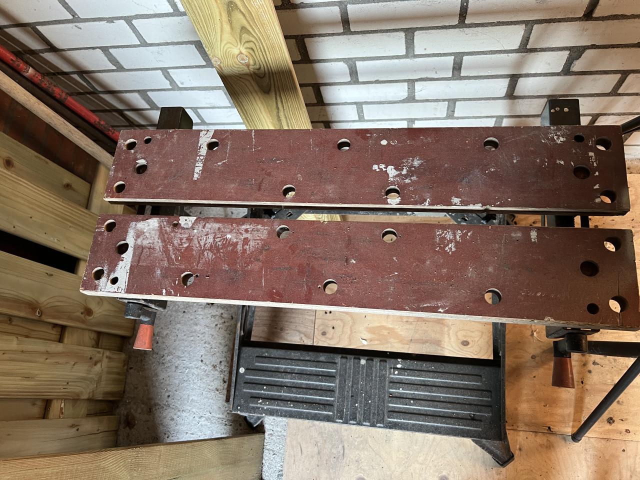 Verstelbare werkbank