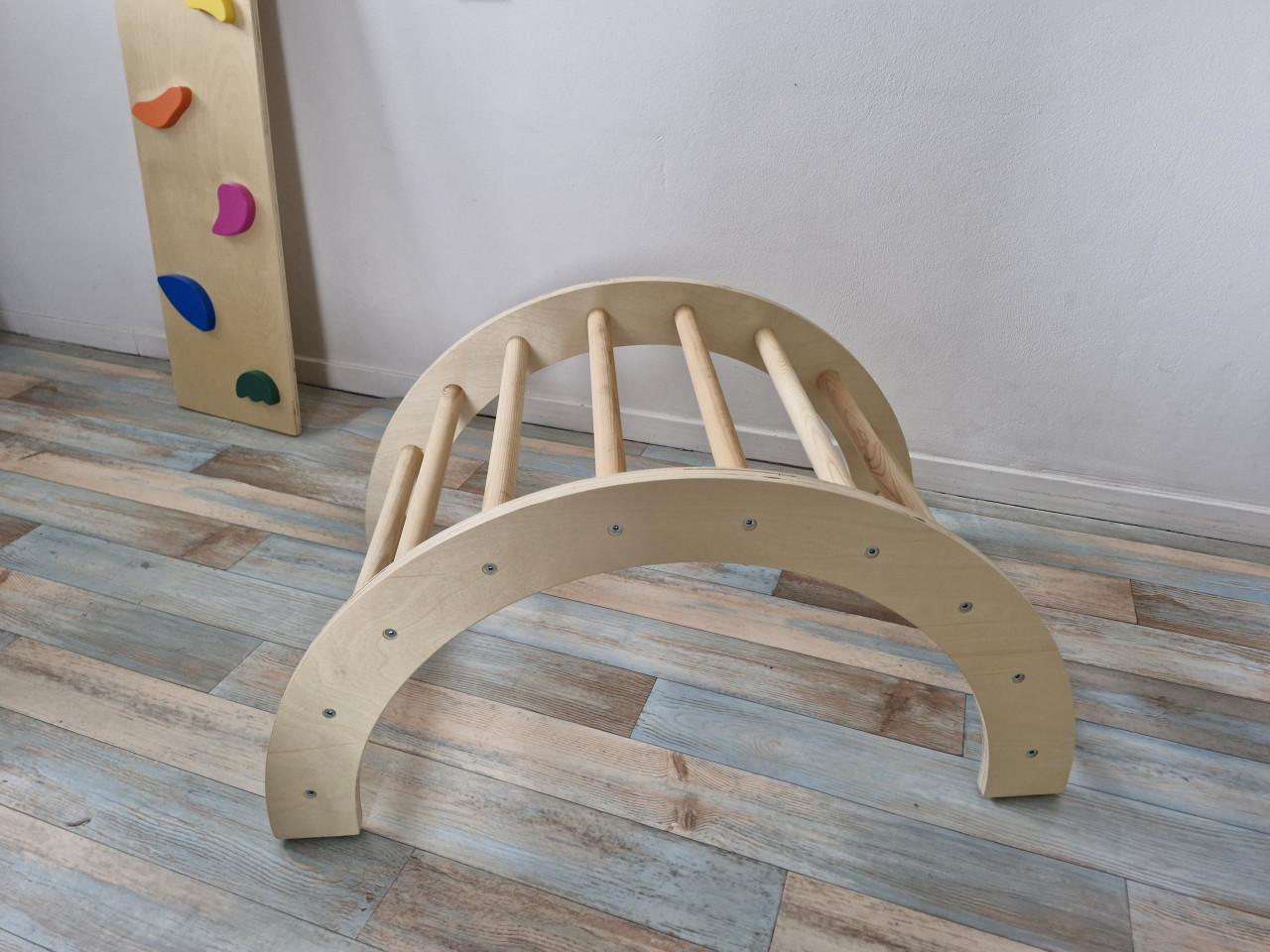 Montessori klimboog met klimplank