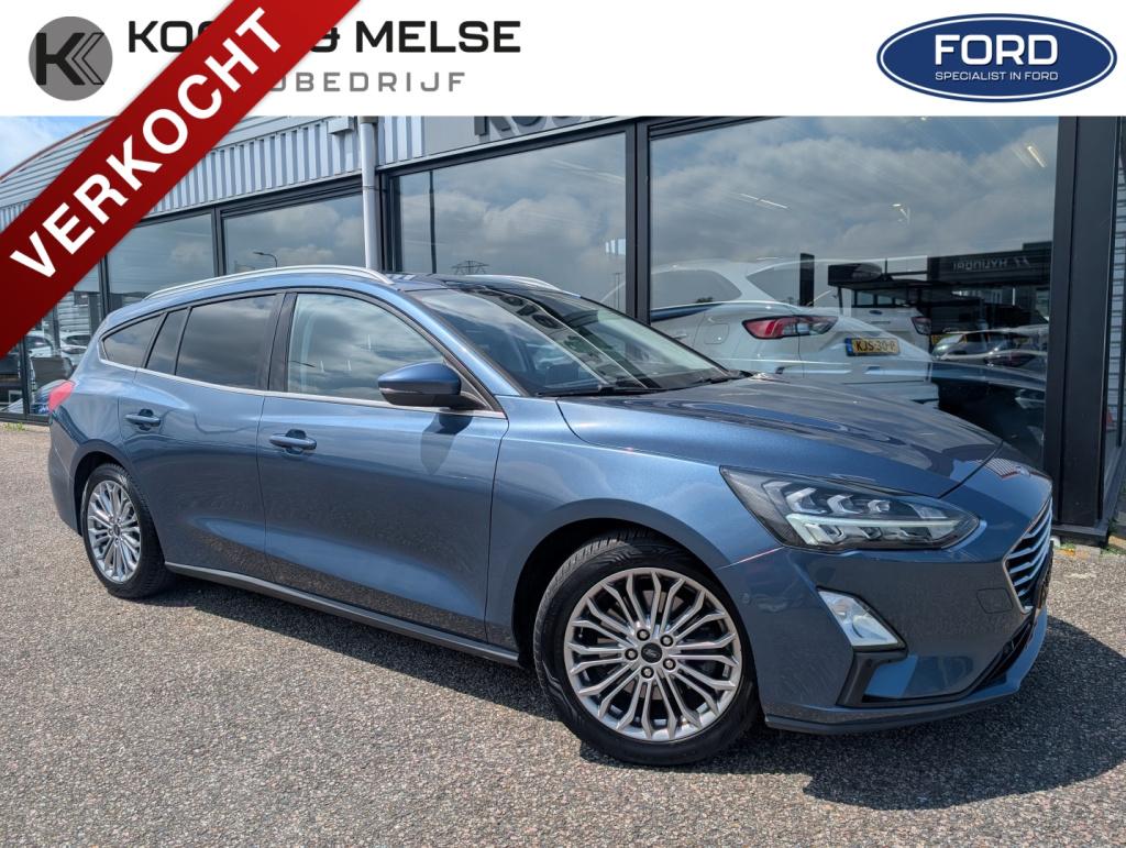 Ford Focus wagon 1.0 ecoboost 125pk titanium trekhaak | hud | winterpakket