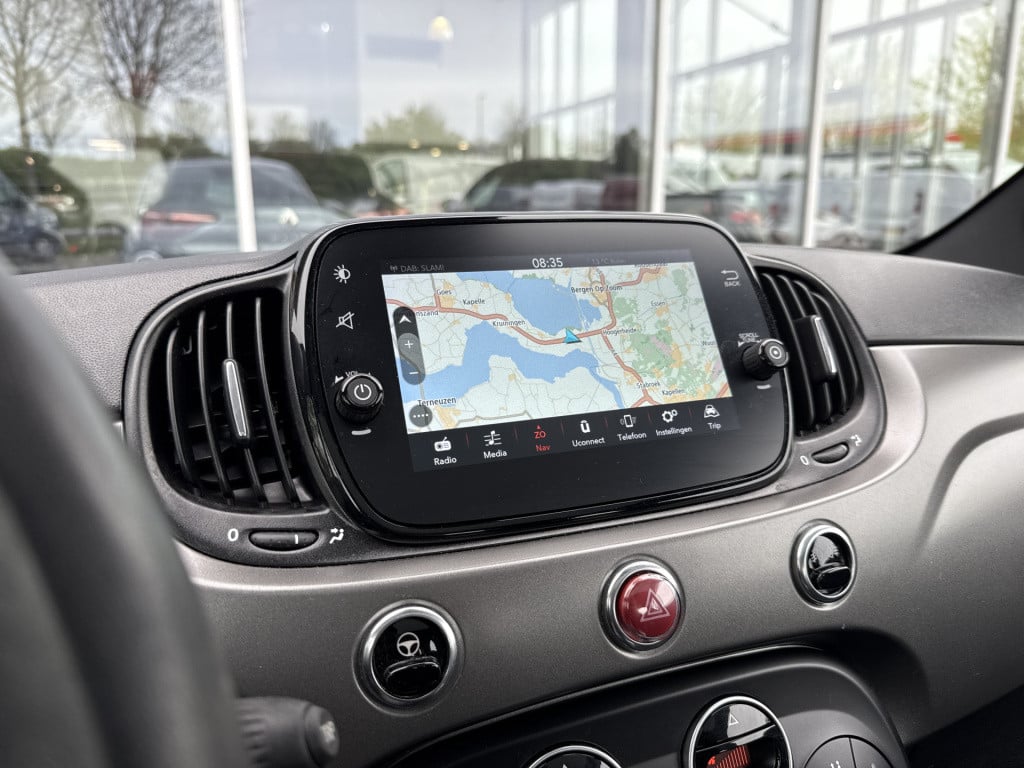 Fiat 500 1.0 hybrid sport | nl-auto | panorama | carplay | navi | clima | c