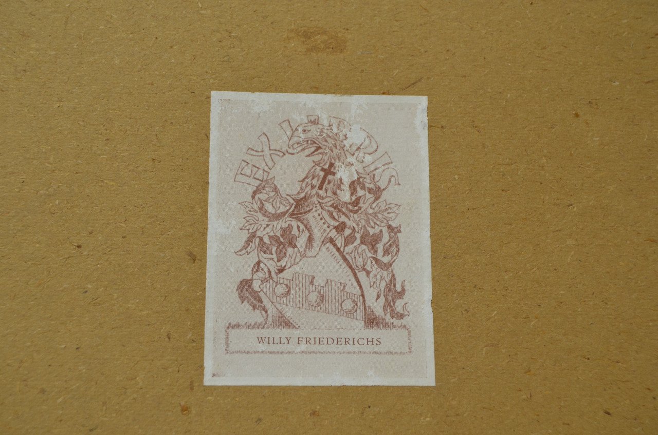Belgische lithografische prenten van gebouwen (3)