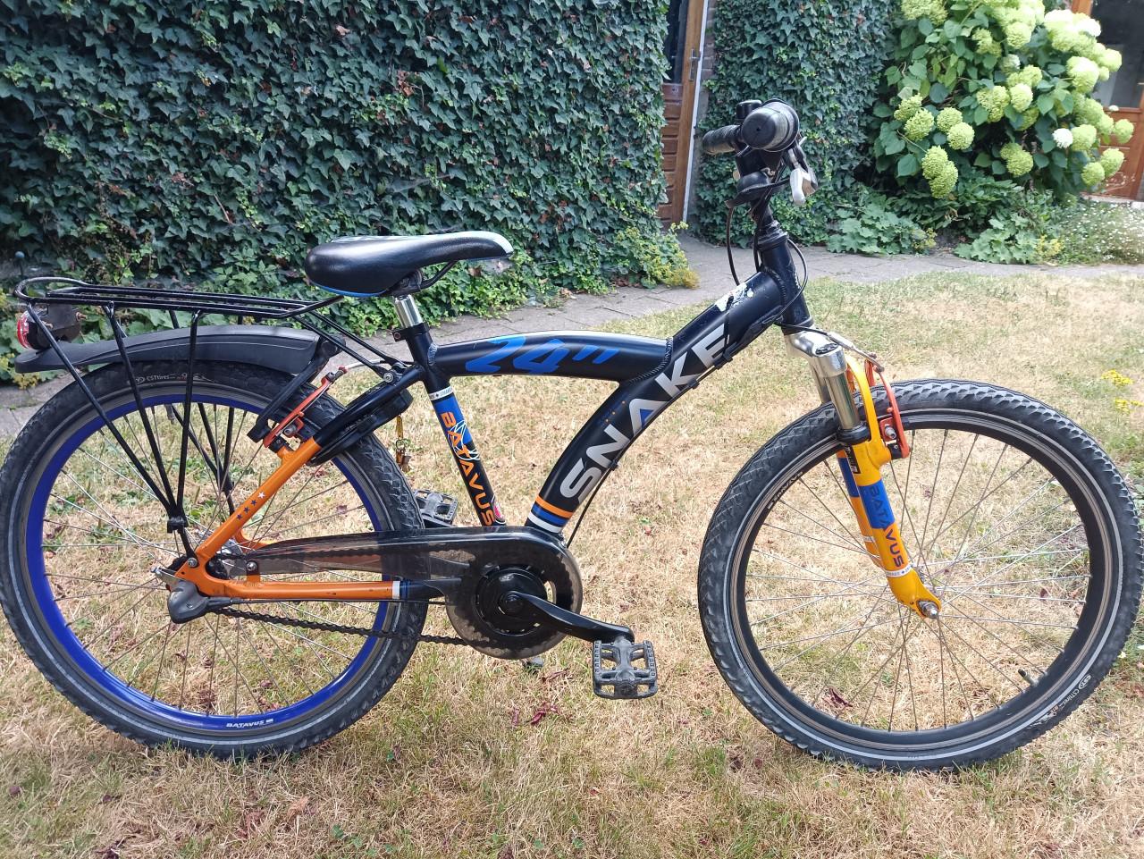 Batavus snake 20 inch kinderfiets met 3 versnellingen