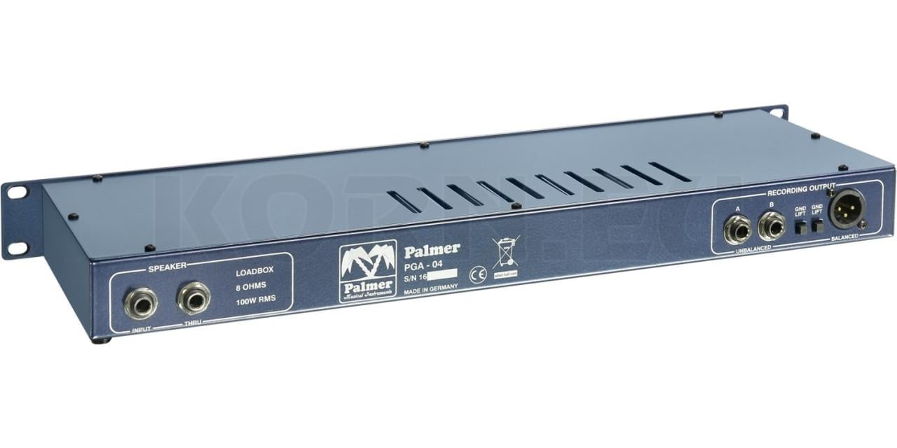 Palmer PGA04 ADIG-LB speaker simulator met loadbox 8 Ohm