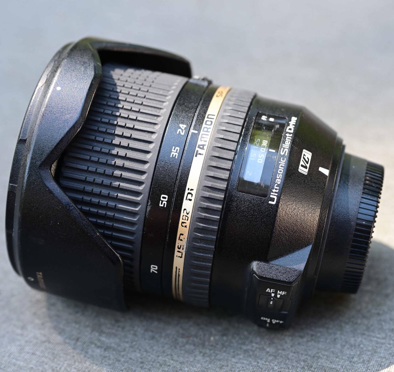 Tamron 24-70 2.8 SP-VC USD DI lens voor Nikon F