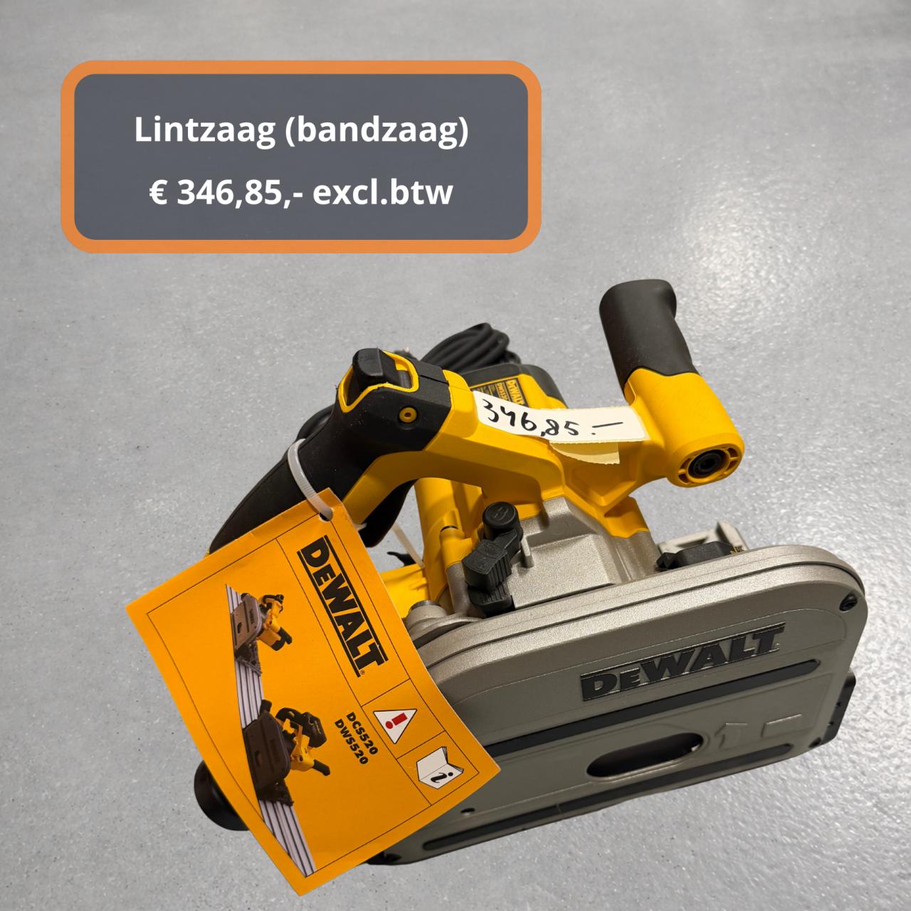 OPRUIMING -> DeWALT gereedschap bij Bouwpartner de Jonge!