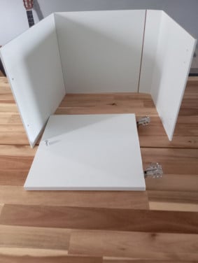Inzet Ikea kast deurtjes wit