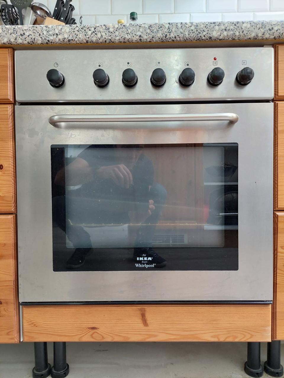 Inbouwoven met gaskookplaat combinatie