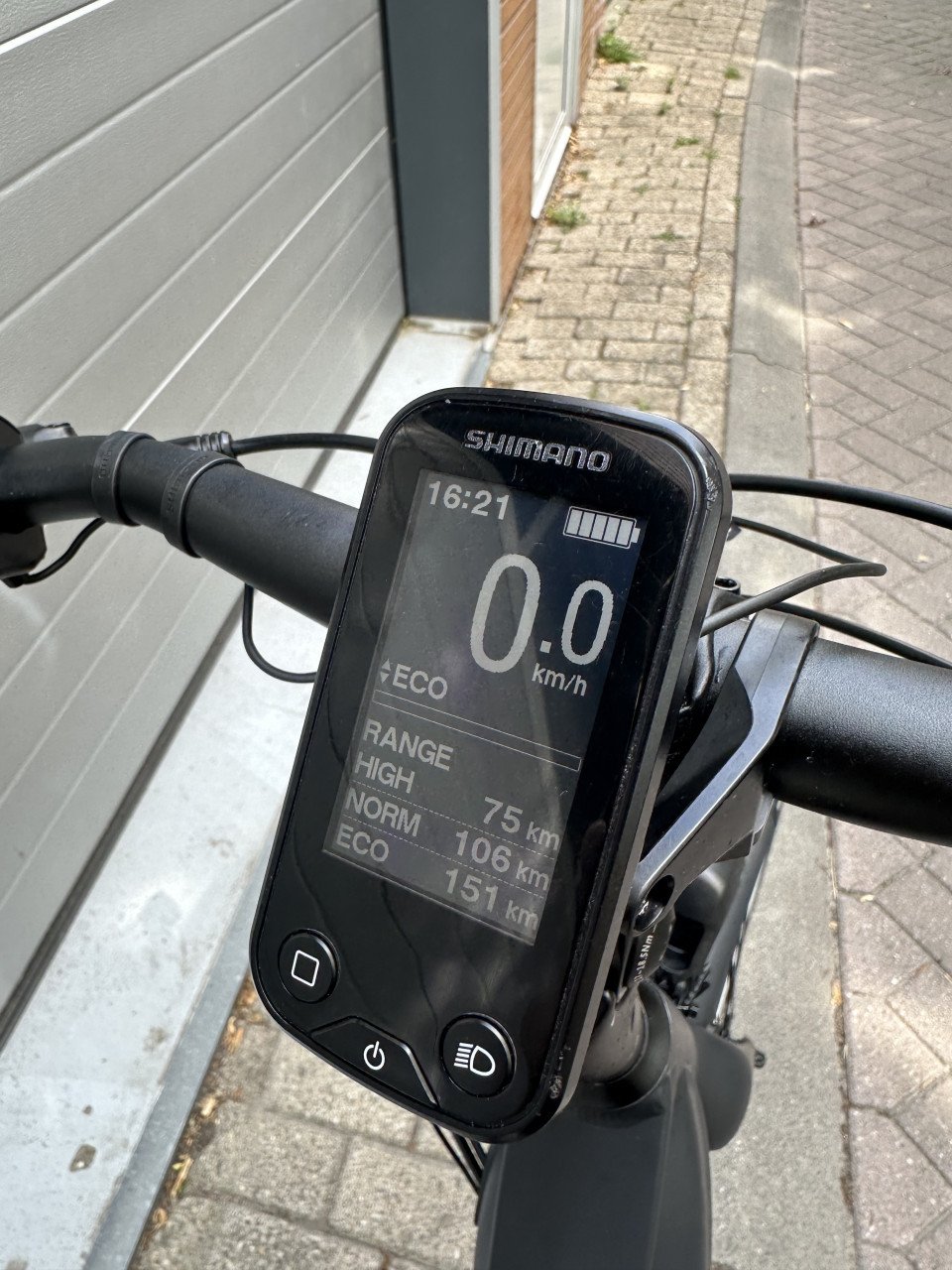 Mooie sportieve ebike middenmotor grote accu en sterke motor