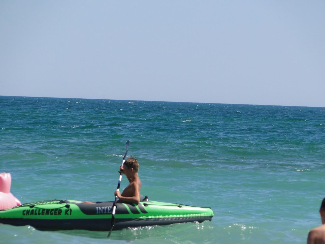 Opblaas kano Challenger K1 Intex