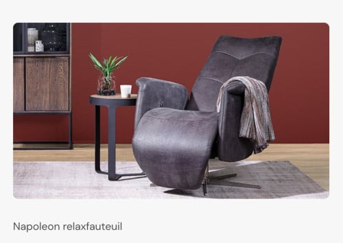 Te koop sta op en relax fauteuil