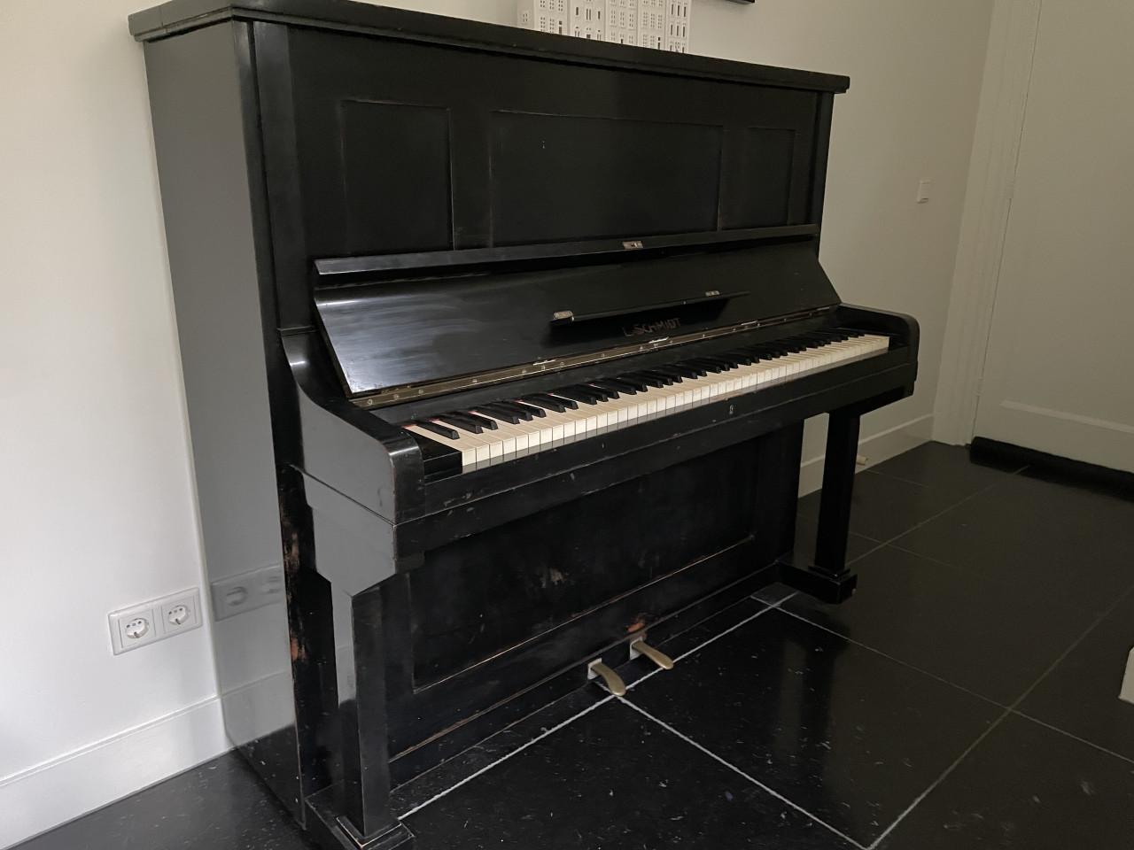 Schmidt staande piano - authentiek