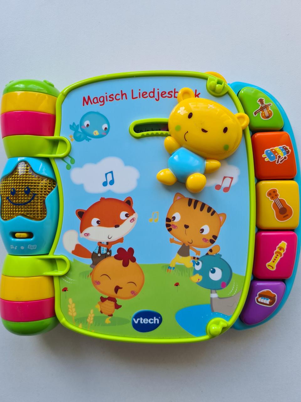 VTech Magisch Liedjesboek in de kleur blauw.  Interactief speelgoed