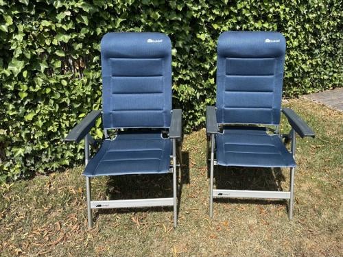 2 Dukdalf Presto Campingstoelen
