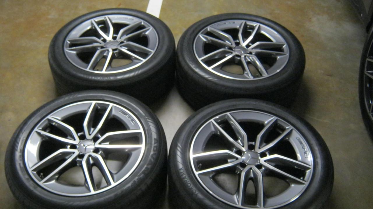 Z.G.A.N MERCEDES 19 INCH GT AMG VELGEN ORIGINEEL VOOR 800 EURO