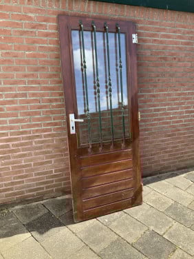 Merbau achterdeur (A)