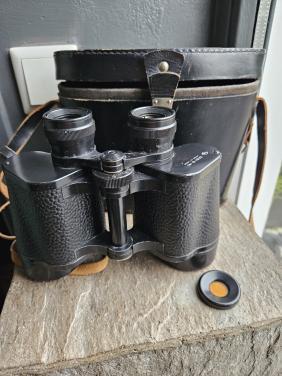 Vintage Russische Verrekijker BPC5 12x40 met Leren Tas