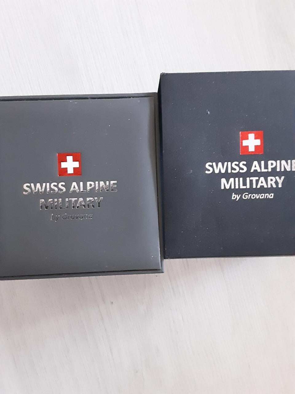 Swiss Alpine Military Quarts chronograph horloge - NIEUW in doos