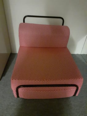 Zit/slaap matras roze
