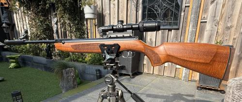 Weihrauch HW50 K moderne luchtbuks met demper en kijker