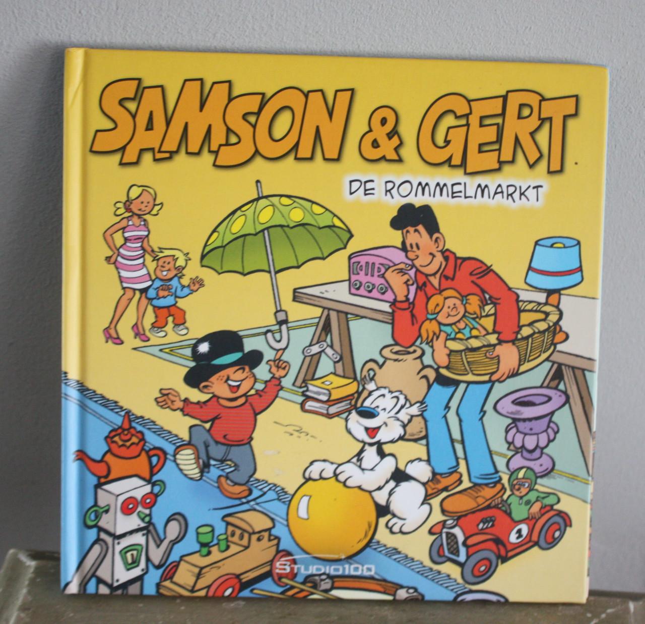 Boekje samsom & gert de rommelmarkt