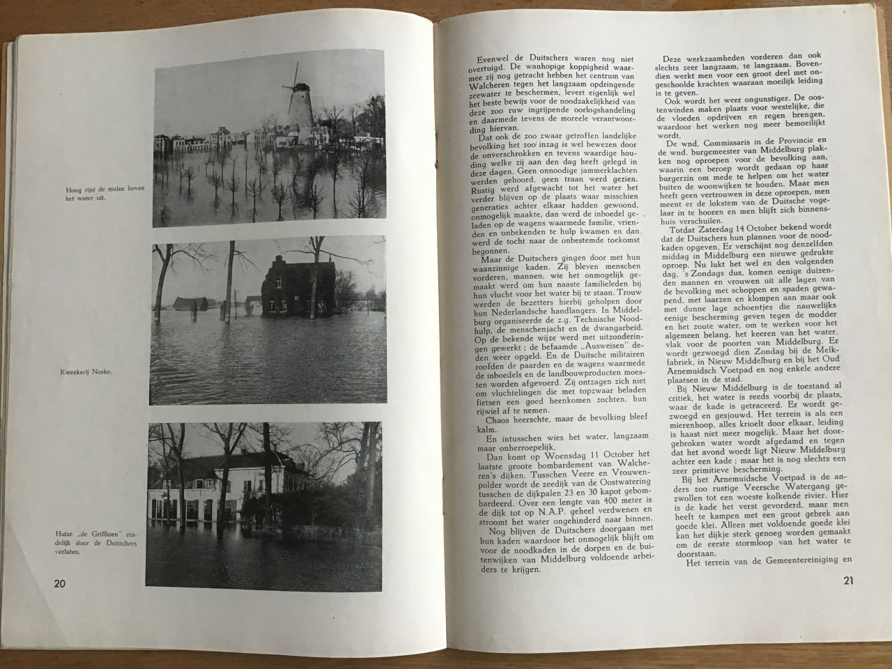 Middelburg in bewogen dagen 1940 - 1945 tweede Wereldoorlog