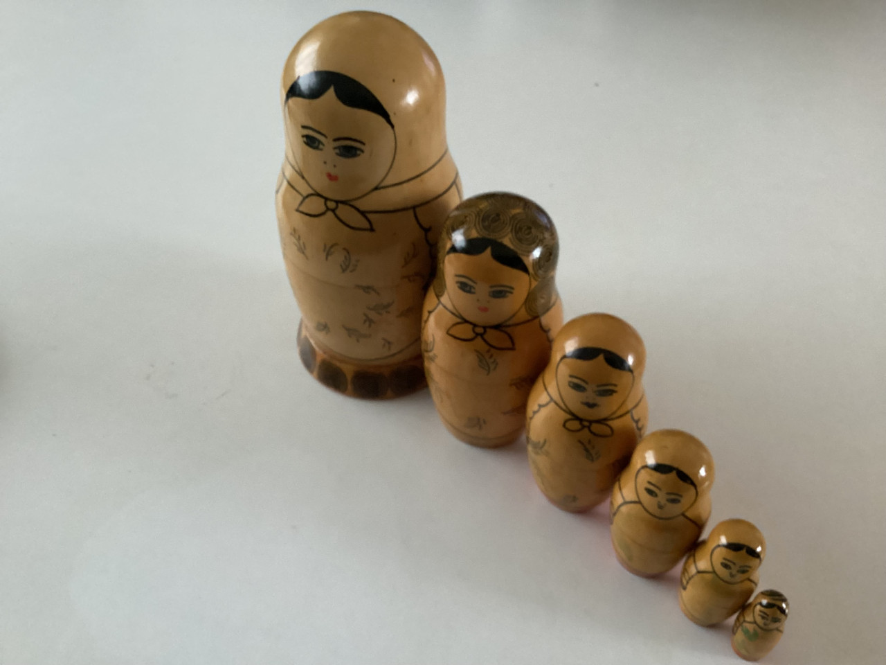 6 mooie Matroeska’s.