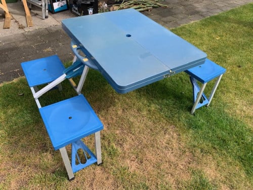 Opvouwbare picknicktafel