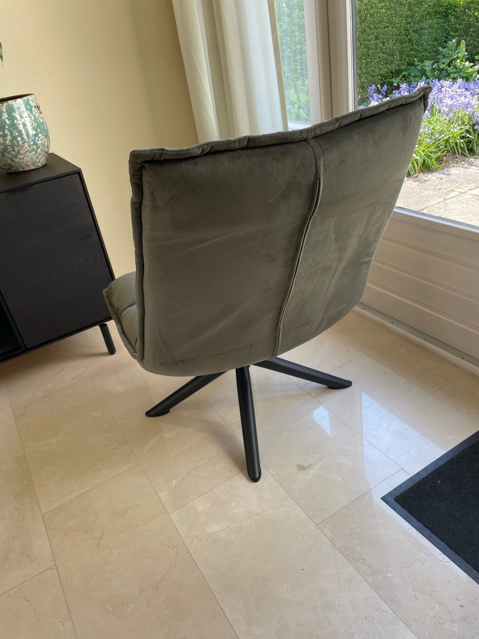 Fauteuil Clayton groen