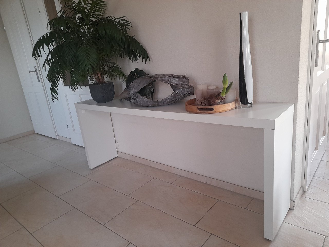 Prachtige Side tabel 190 36 x 74H ( in goede nette staat )