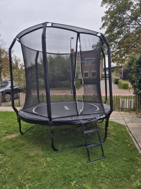 Trampoline Virtufit, zwart 251 cm