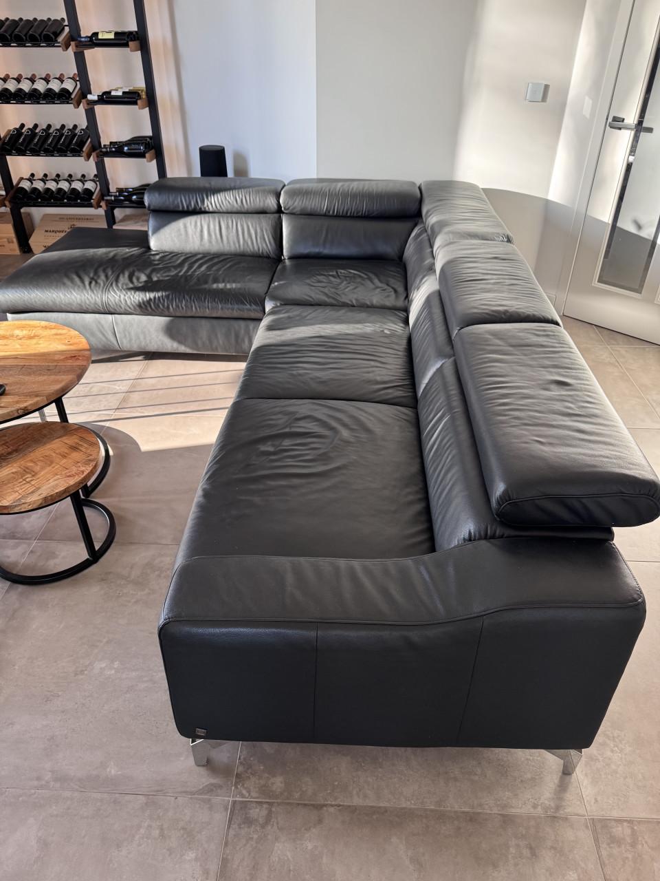 Lederen Hoekbankstel