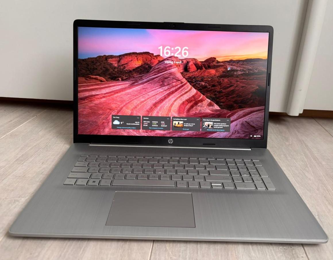 Razendsnelle HP 17,3 inch - SSD 512 - i5-1235U 10 core 16 Threads Laptop