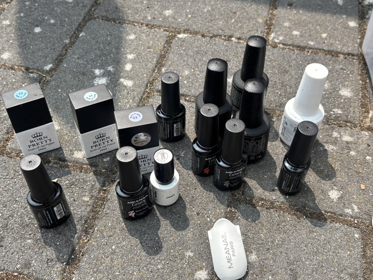 Complete set gelnagellak Meanails Paris