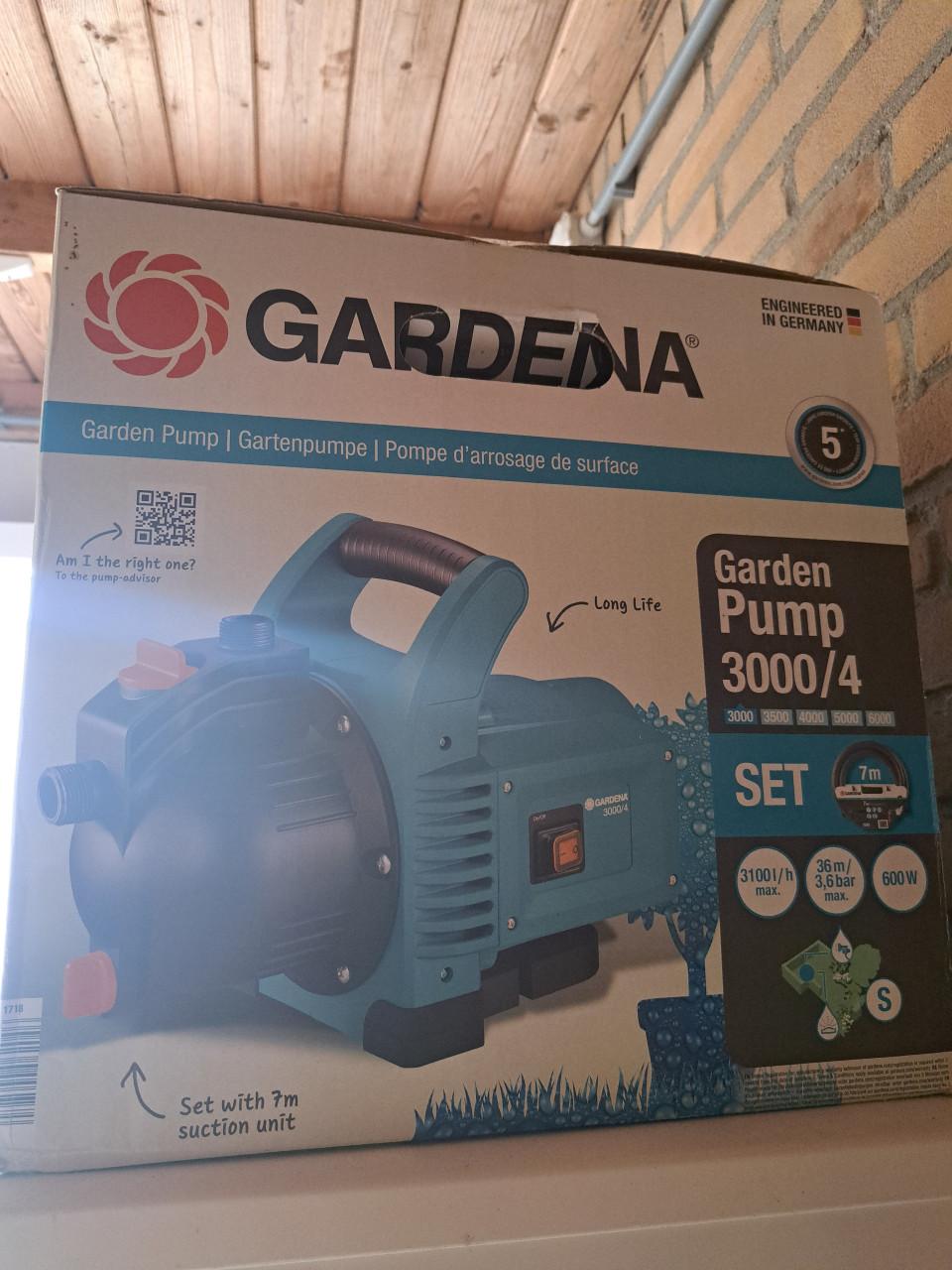Gardena pomp