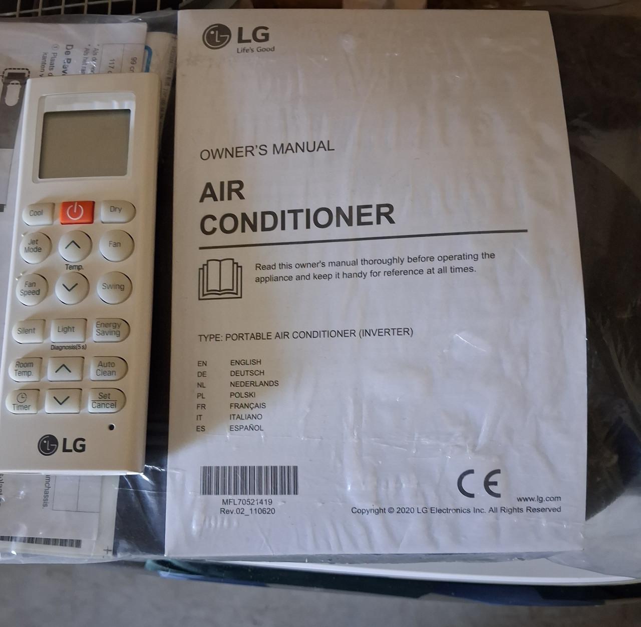 LG AIR CONDITIONER.