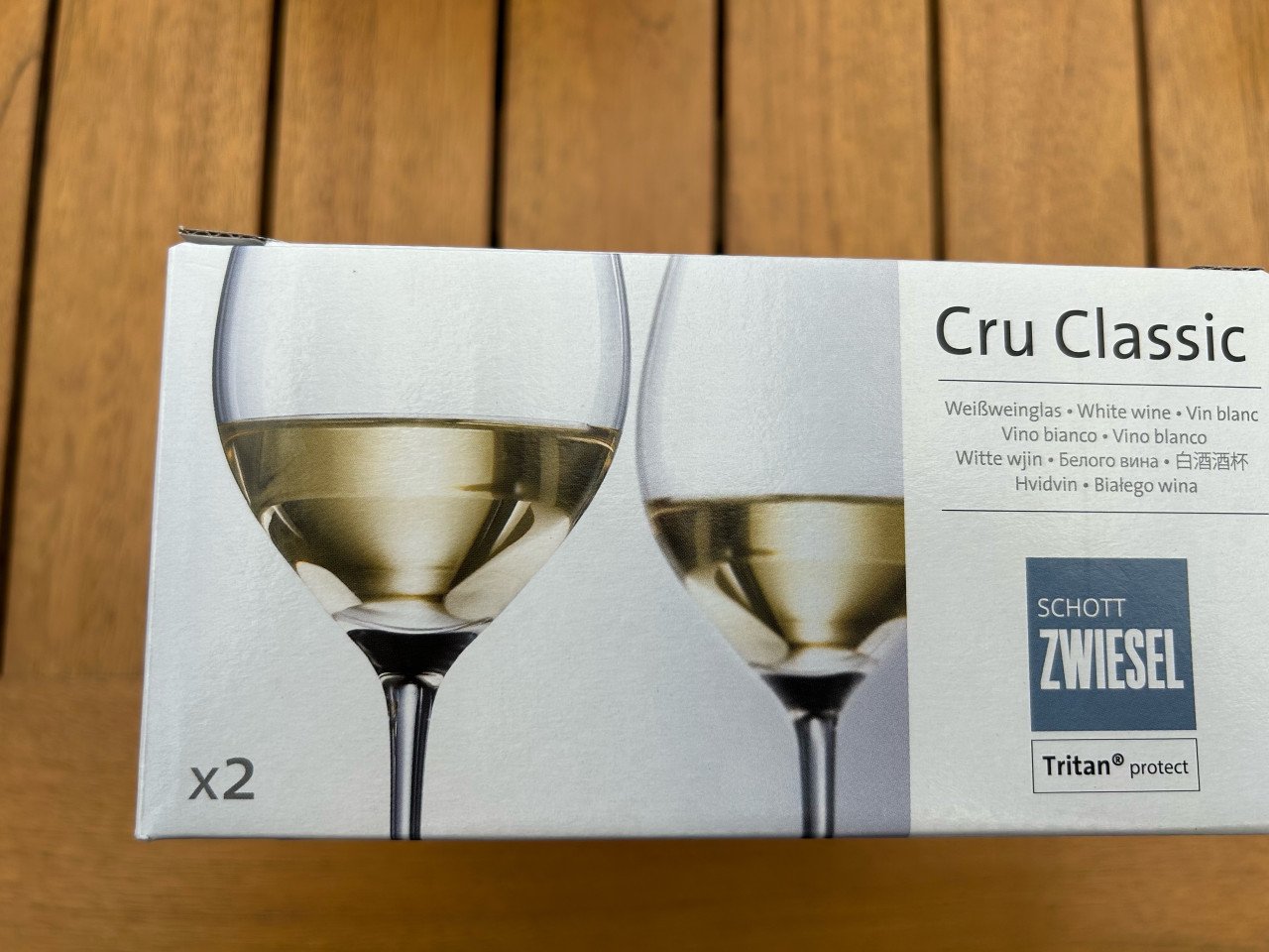 4 NIEUWE SCHOT ZWIESEL WITTE WIJN GLAZEN