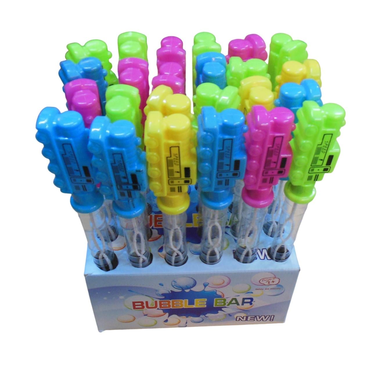 24 stuks Bellenblaas treinen - Super gaaf met dit mooie weer. In Display