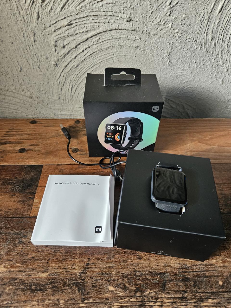 Zgan Xiaomi Redmi Watch 2 Lite Smartwatch Zwart