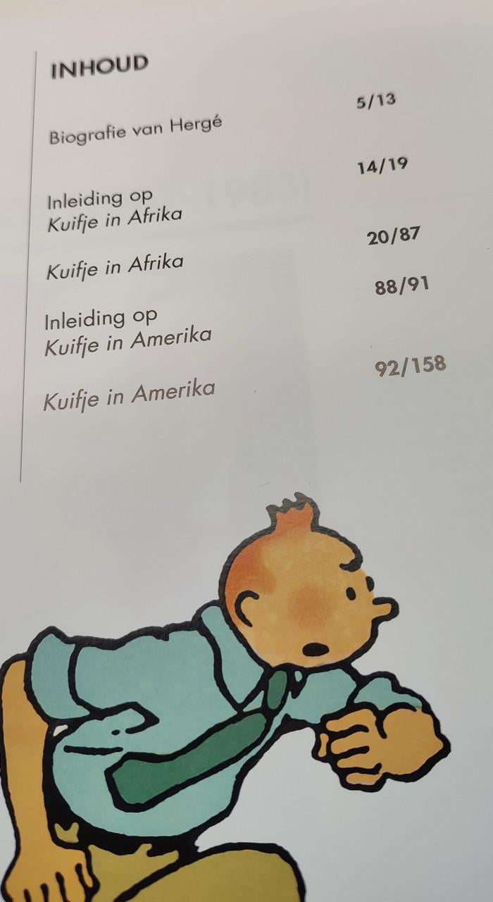 Stripboek Kuifje collectie