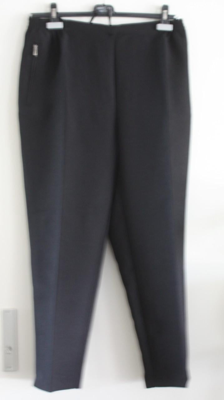Zwarte broek met stretch taille  maat 24