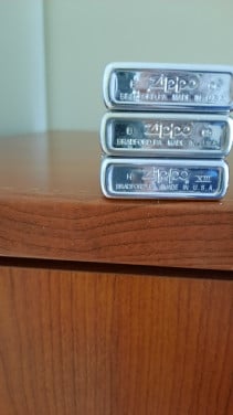 3 Zippo aansteker