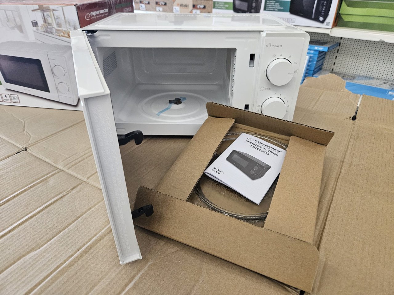 Magnetron Oven – 20L | 1100W | 6 Vermogensstanden