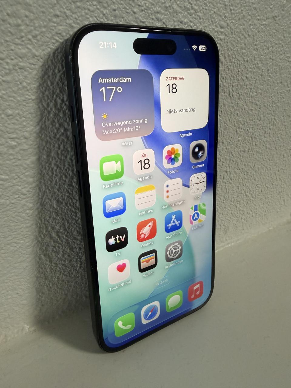 Nette iPhone 15 Pro 128 GB – Blue Titanium