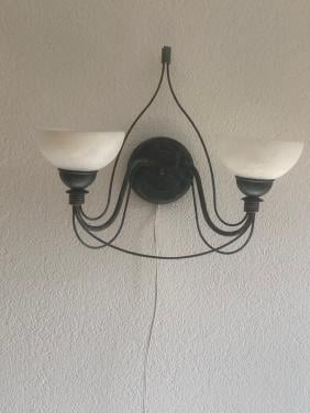Wandlamp 2 lichts