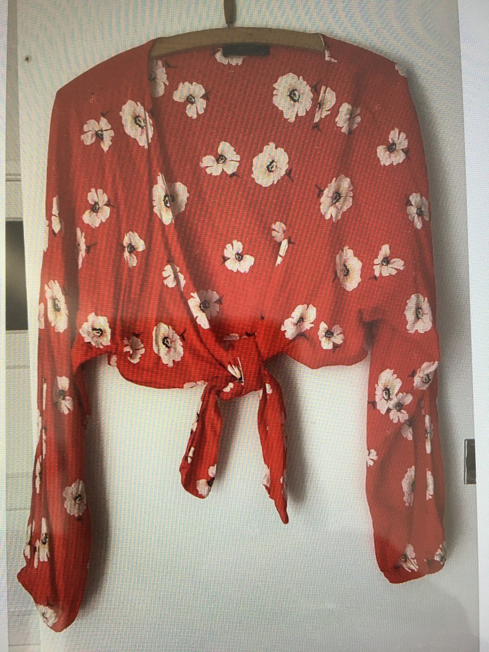 Nieuw crop top vestje maat L