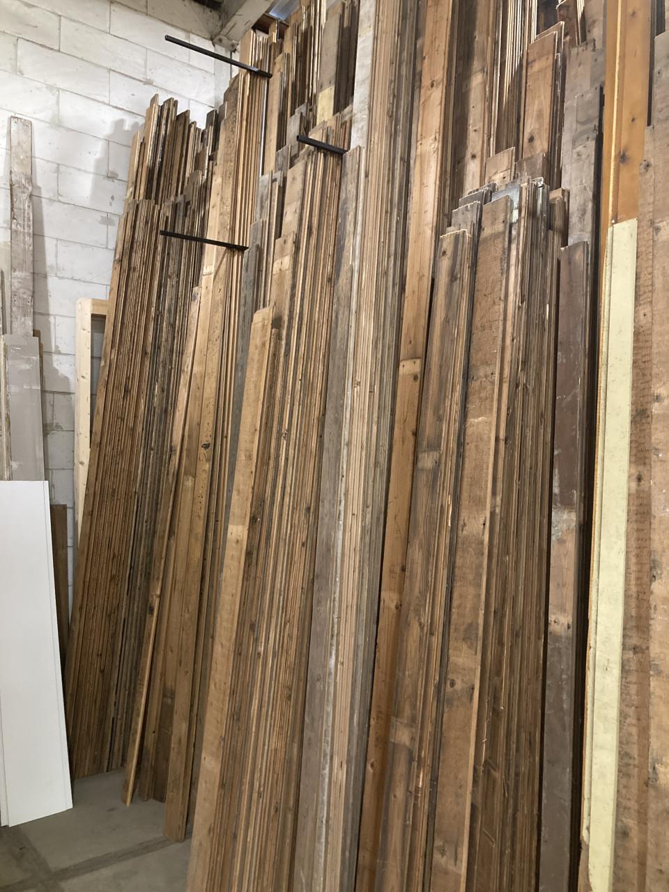 Vloerdelen en dakbeschot