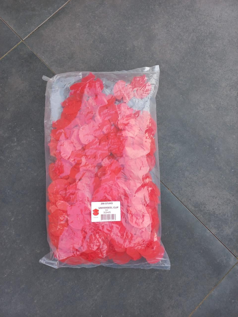 Isolatieclips 200 stuks universeel