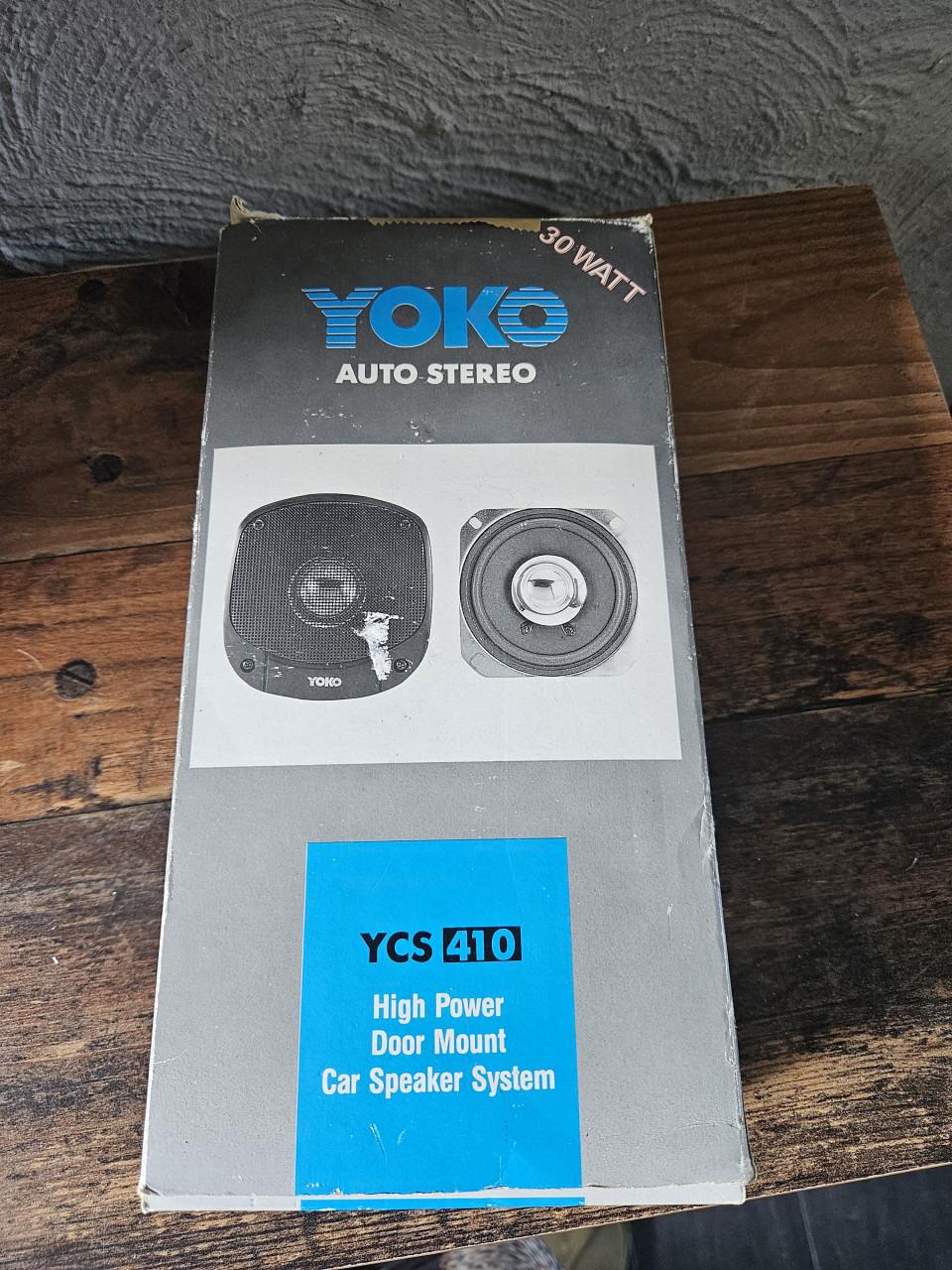 Nieuw Yoko Auto Stereo YCS 410 Car Speaker System