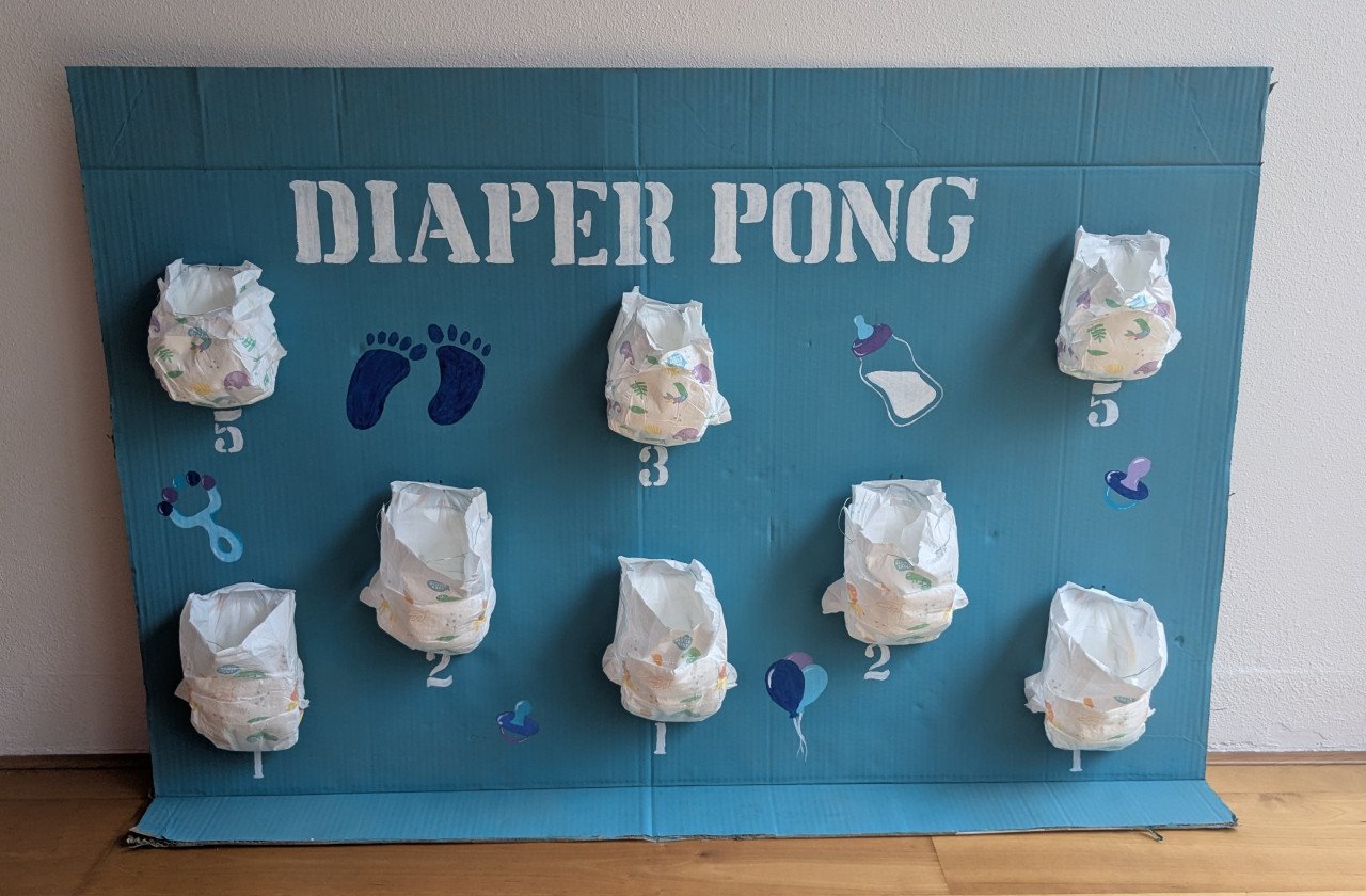 Babyshower spel