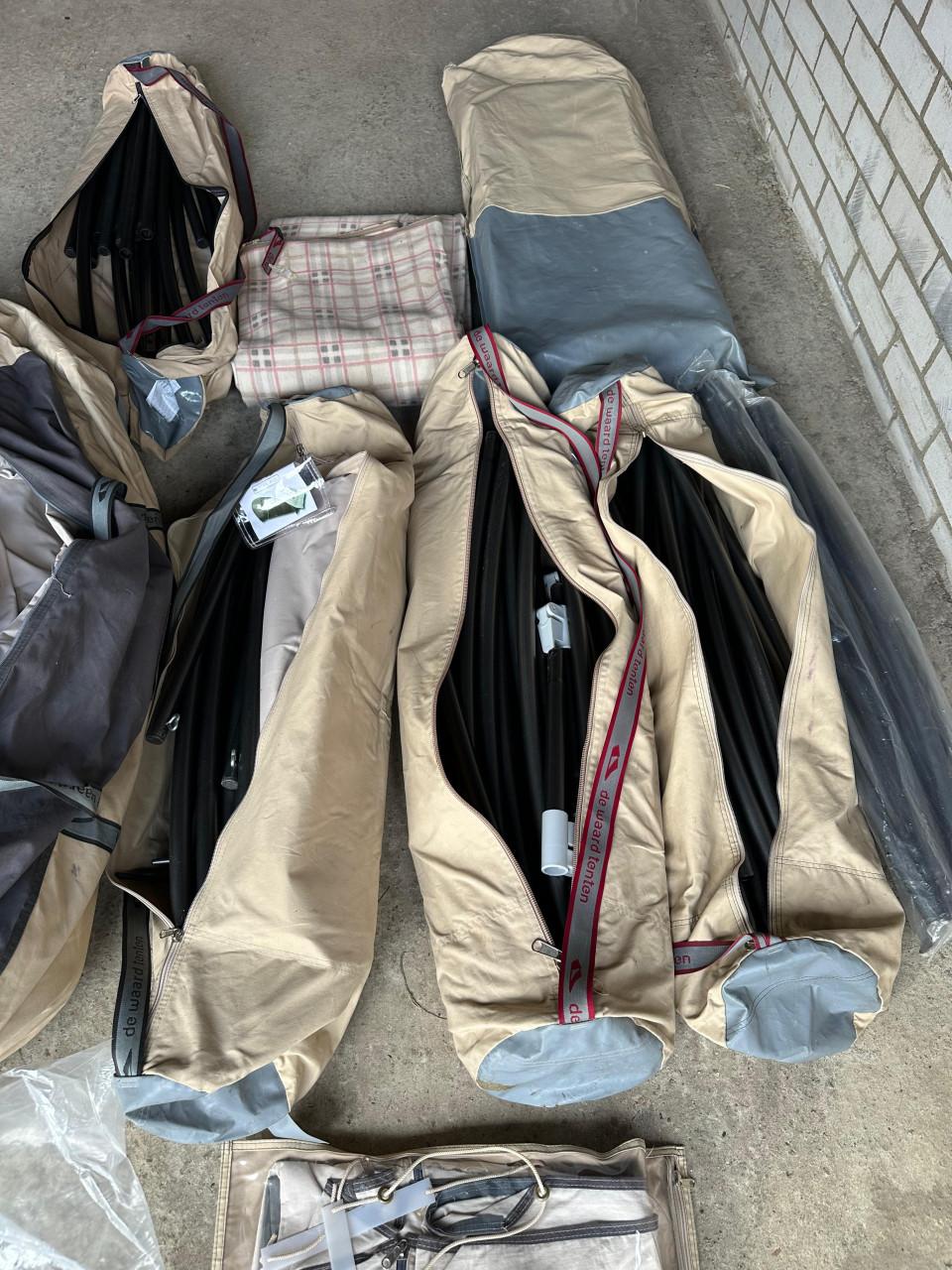 De Waard tent plus evt. bagagewagen